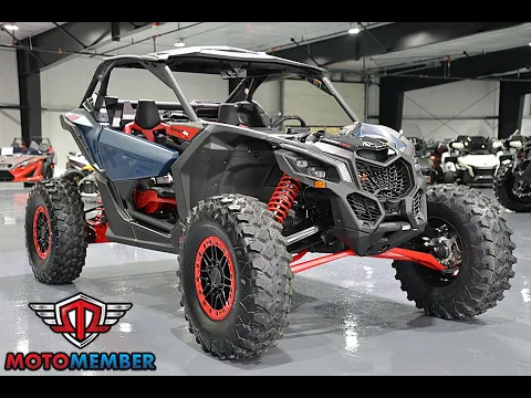 2026 Can-am Maverick X3 X Rs Turbo Rr Dusty Navy_10.25 In Infotainment Thumbnail