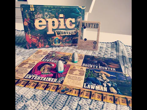 Tiny Epic western deluxe Unboxing