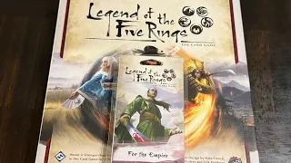 Kilroy’s Vault - L5R: For the Empire Dynasty Pack (FFG) - Inheritance Cycle