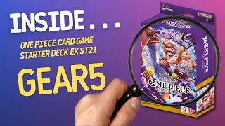 One Piece Card Game Starter Deck EX Gear5 ST21 | Inside with João Ricardo Ep773