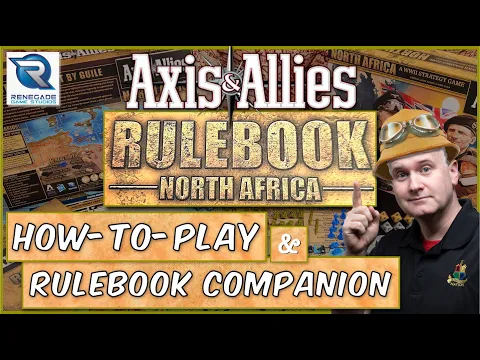 How to Play Axis & Allies: North Africa - Full Rulebook Companion