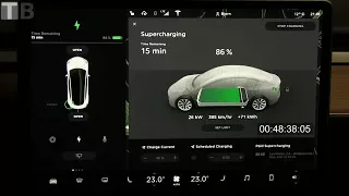 Charging screen in Model 3 is incorrect