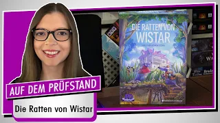 Spiel doch mal DIE RATTEN VON WISTAR! - Brettspiel Rezension Meinung Test #489 