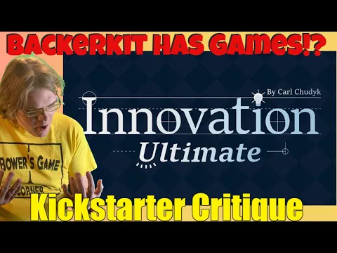 Innovation Ultimate - Kickstarter Critique Review