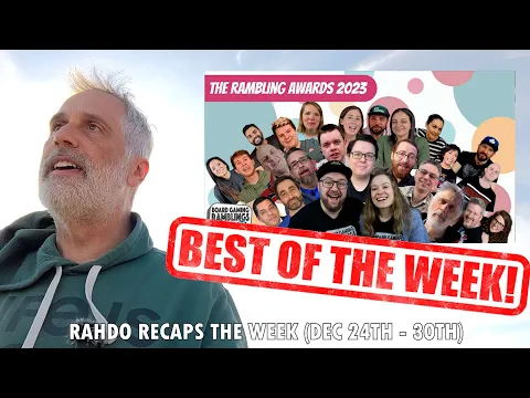 HEAT is back! Plus a Boardgame awards super show! | Rahdo Recaps the Week (Dec 14th-30th)