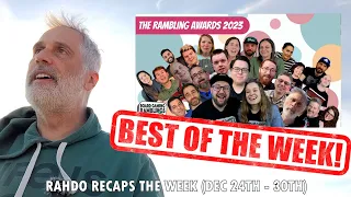 HEAT is back! Plus a Boardgame awards super show! | Rahdo Recaps the Week (Dec 14th-30th)