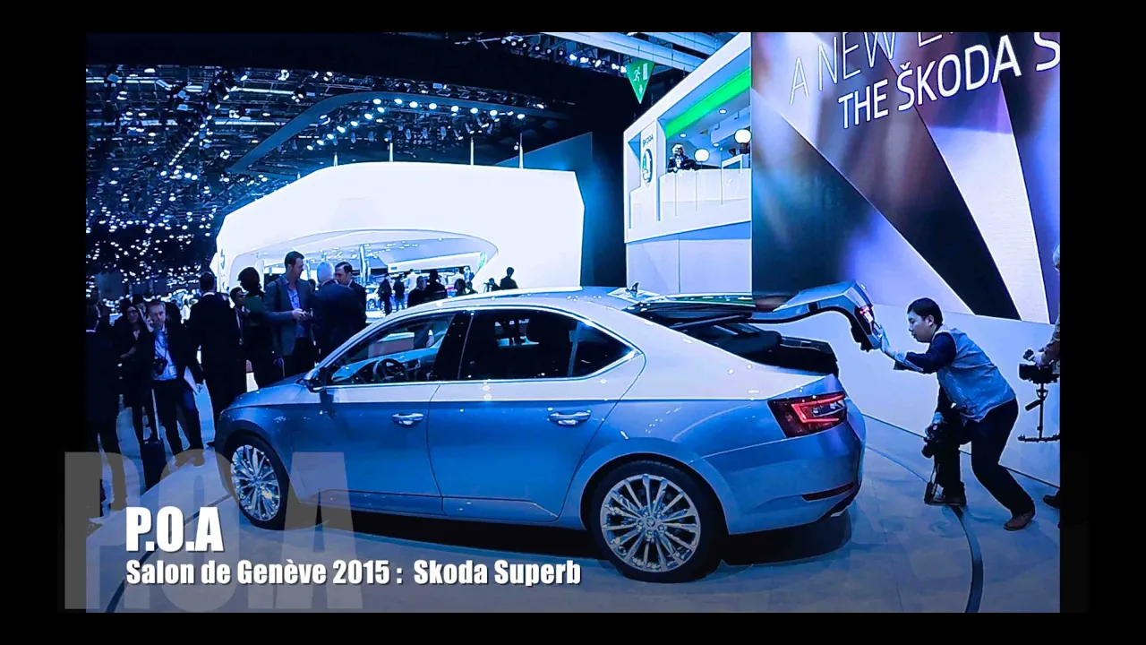 Nouvelle Skoda Superb & VW Sport coupe GTE - Salon de Genève 2015