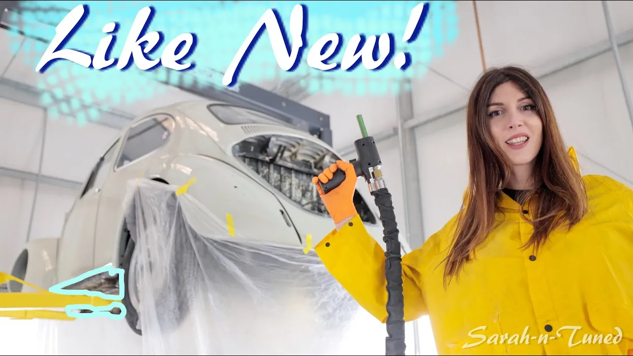 Dry Ice Blasting A 50+ Year Old Car // '69 VW Beetle Project