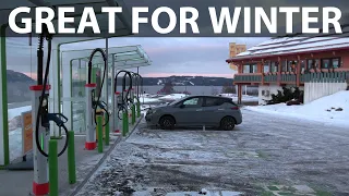 Nissan Leaf 62 kWh road trip to Folldal part 2