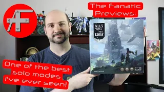 All's Well That Ends (AtF Tutorial + Preview) - Fans of Descent 2 and Gloomhaven need to watch this!