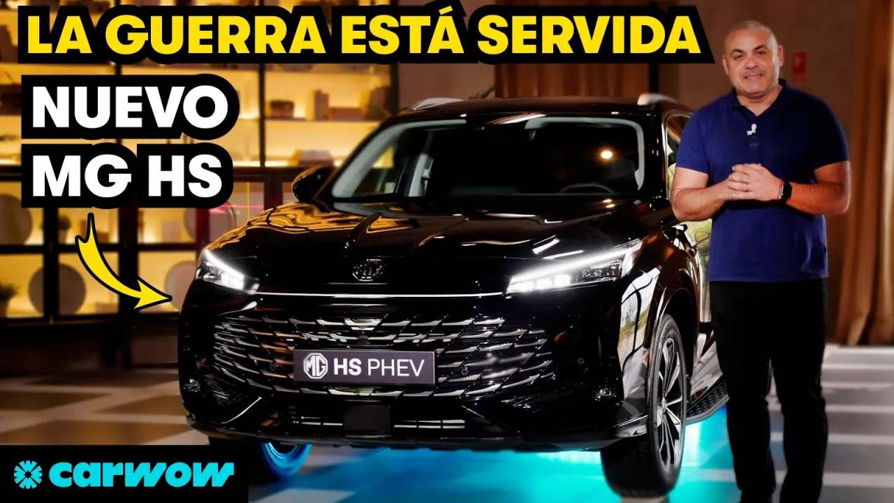 LA GRAN BATALLA DEL HÍBRIDO ENCHUFABLE HA EMPEZADO: ASÍ ES EL NUEVO MG HS (+100 KM EN ELÉCTRICO)