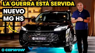 LA GRAN BATALLA DEL HÍBRIDO ENCHUFABLE HA EMPEZADO: ASÍ ES EL NUEVO MG HS (+100 KM EN ELÉCTRICO)