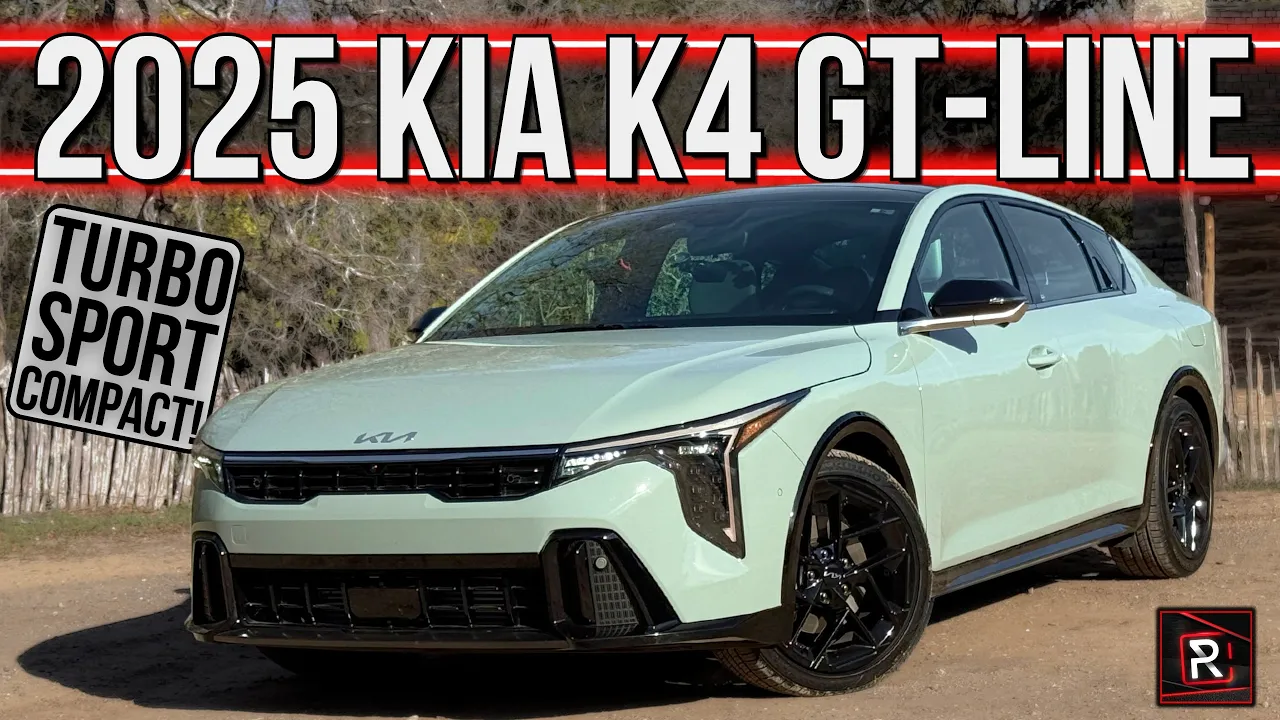 The 2025 Kia K4 GT-Line Stings The Competition With Turbo Power & A Sporty Design