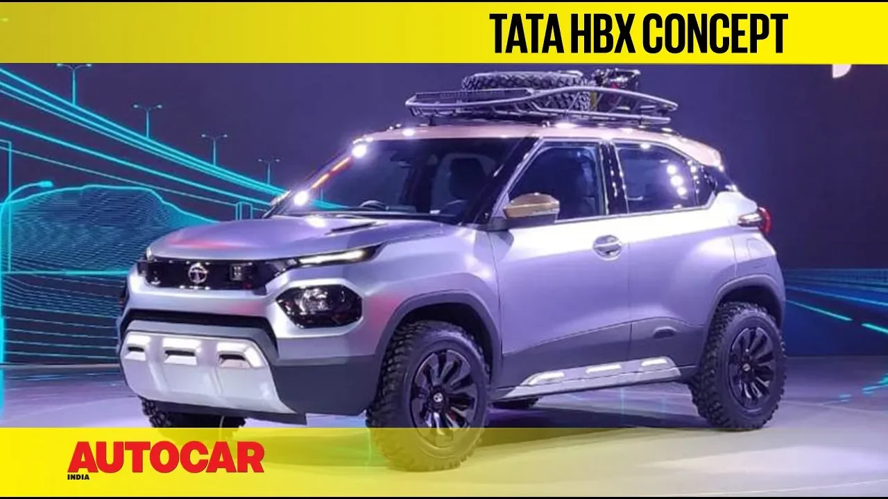 Tata Punch (HBX Concept) | Exclusive Walkaround with Pratap Bose | Auto Expo 2020 | Autocar India