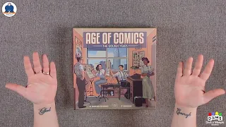 UNBOXING AGE OF COMICS - Board Game - #indabox