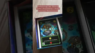 Unboxing my Board Game Delivery: Star Realms Frontiers #SHORTS