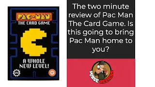 Pac Man Card Game by Purge Reviews: Two Minute Review