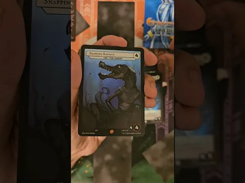 Opening a Booster Pack of Legions of Will!