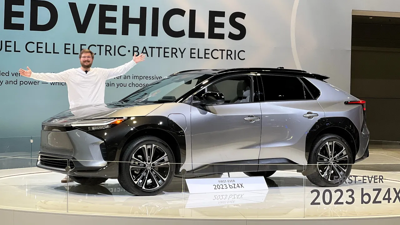 I Take You On A Tour Of The Electric 2023 Toyota bZ4X