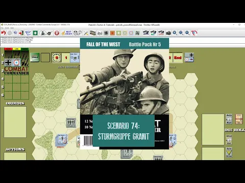 Combat Commander: Fall of the West - Scenario 74 - Sturmgruppe Granit