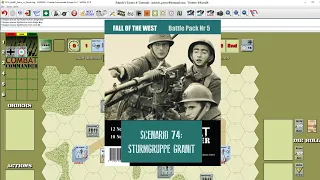 Combat Commander: Fall of the West - Scenario 74 - Sturmgruppe Granit