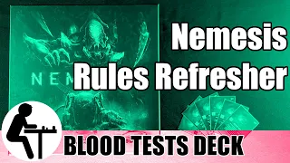 Nemesis Rules Refresher: Blood Tests Promo Deck