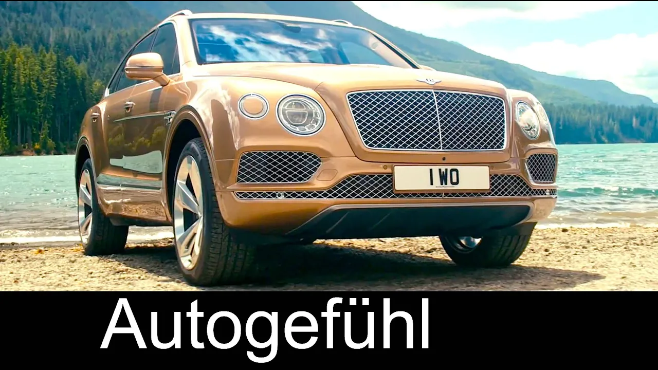 All-new Bentley Bentayga luxury SUV exterior/interior interviews background preview - Autogefühl