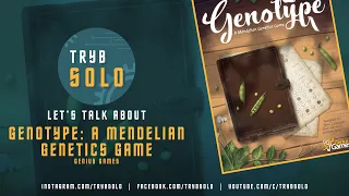 Genotype: A Mendelian Genetics Game | unboxing & overview