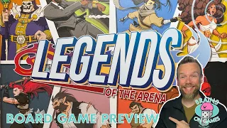 Legends of the Arena | Simultaneous Card Combat in a Pushing Arena Brawler