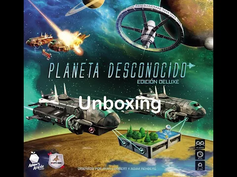 Unboxing Planeta Desconocido por El club del dado