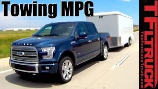 2016 Ford F-150 Limited 3.5L EcoBoost V6 Towing MPG Review