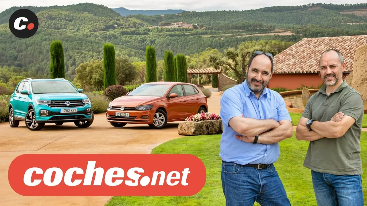 Volkswagen T-CROSS SUV vs VW POLO | Prueba Comparativa / Test / Review en español | coches.net