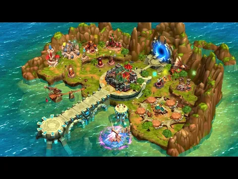 Видеоклип на Forge of Glory: Match3 MMORPG & Action Puzzle Game