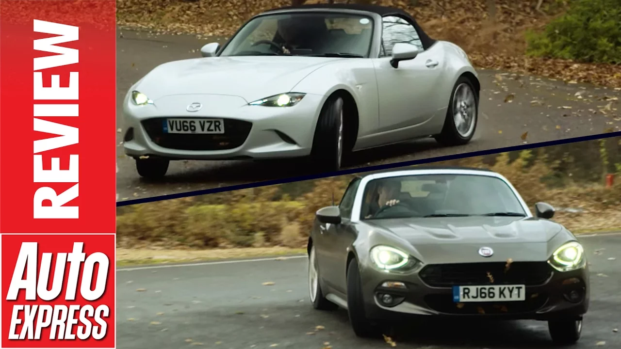 Mazda MX-5 vs Fiat 124 Spider: can Fiat out-Mazda the Mazda?