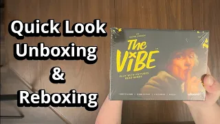 The Vibe - Party Game - Quick Look Unboxing & Reboxing - What's in the Box?