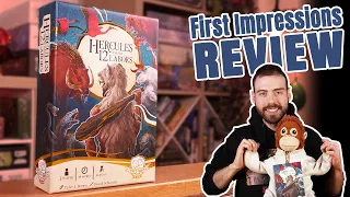 Hercules and the 12 Labors | Solo First Impressions Review | Light Dice Manipulation Boss Battler