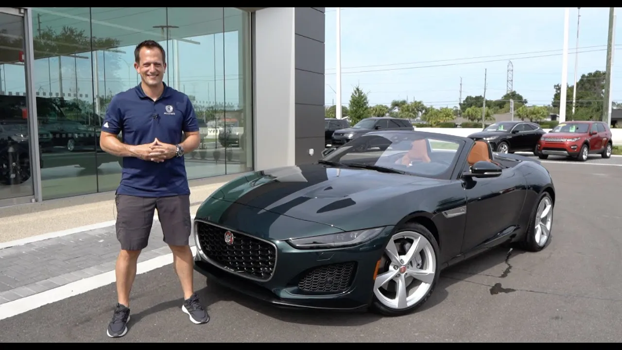 Is the 2021 Jaguar F-Type a GOOD convertible sports car or just OVERPRICED?