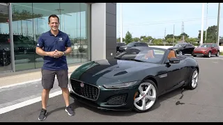 Is the 2021 Jaguar F-Type a GOOD convertible sports car or just OVERPRICED?