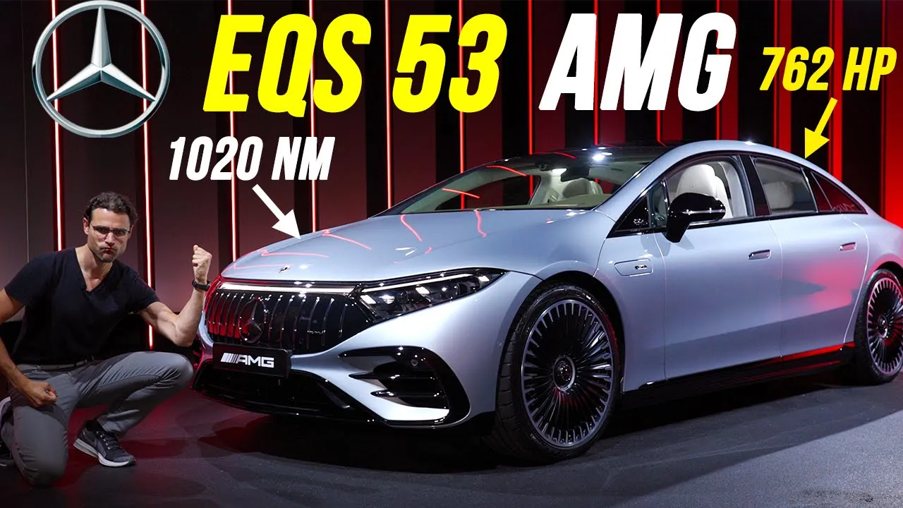 Mercedes EQS AMG! 1020 Nm 762 hp Mercedes-AMG EQS 53 performance EV Premiere