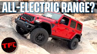 Extreme Off-Road, Electric Style: Here's What the 2024 Jeep Wrangler 4xe Can Do in Full EV Mode!
