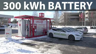 Circle K & Elywhere 300 kWh/300 kW fast charging container
