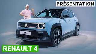 Renault 4 E-tech : voici la nouvelle 4L électrique, star du Mondial de Paris 2024 !