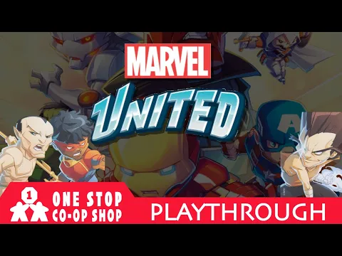 Marvel United | Legion vs Namor & Sunspot | with Steve & Kim