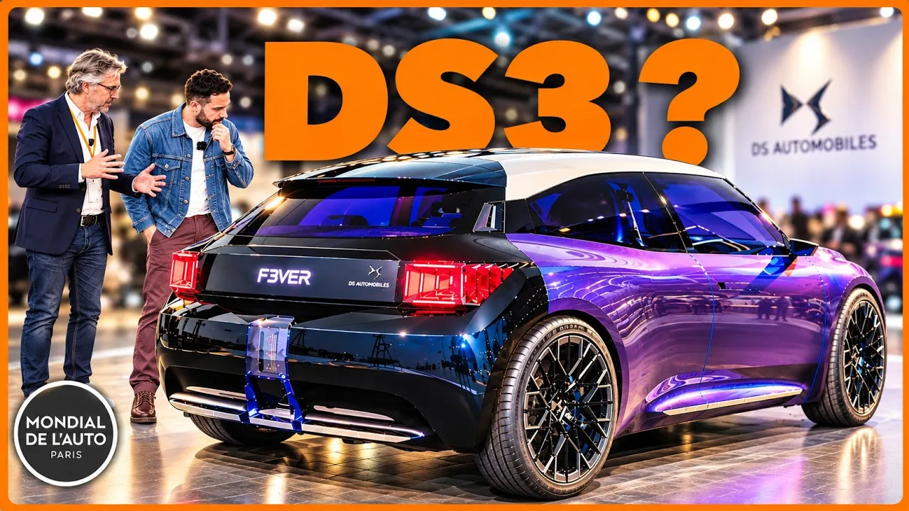 LE RETOUR DE LA DS3 ? On a découvert le futur de DS !
