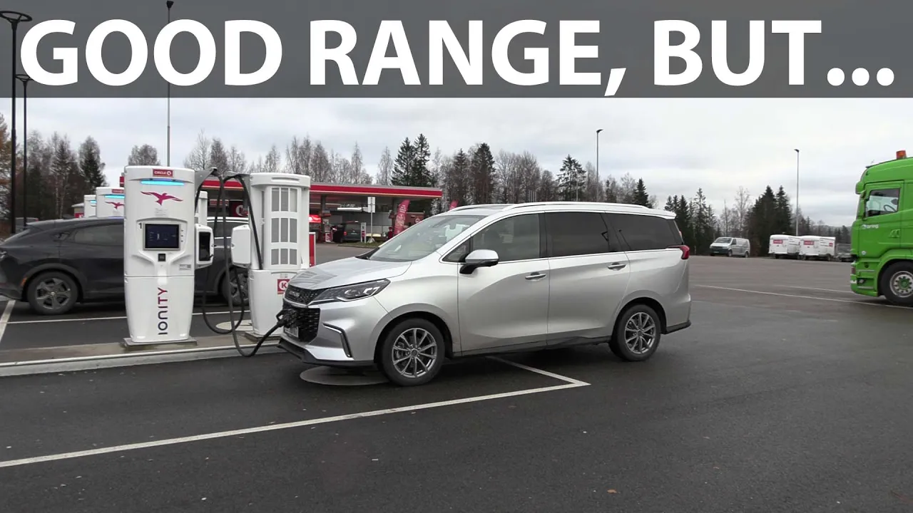 Maxus Euniq 5 range test