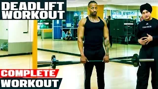 How to Perform the Deadlift - Proper Deadlift Technique & Form | Gippy Grewal | Speed Fitness