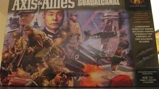 Axis & Allies Guadalcanal - game Set Up video