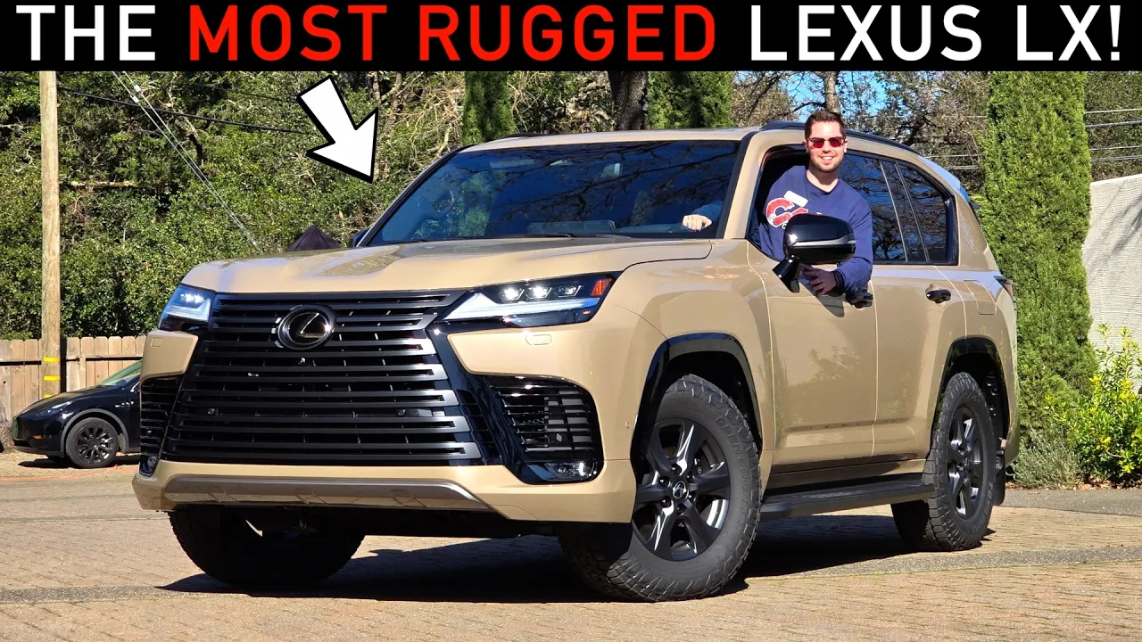 2025 Lexus LX 700h Overtrail -- The New TOUGHEST Flagship Luxury SUV??