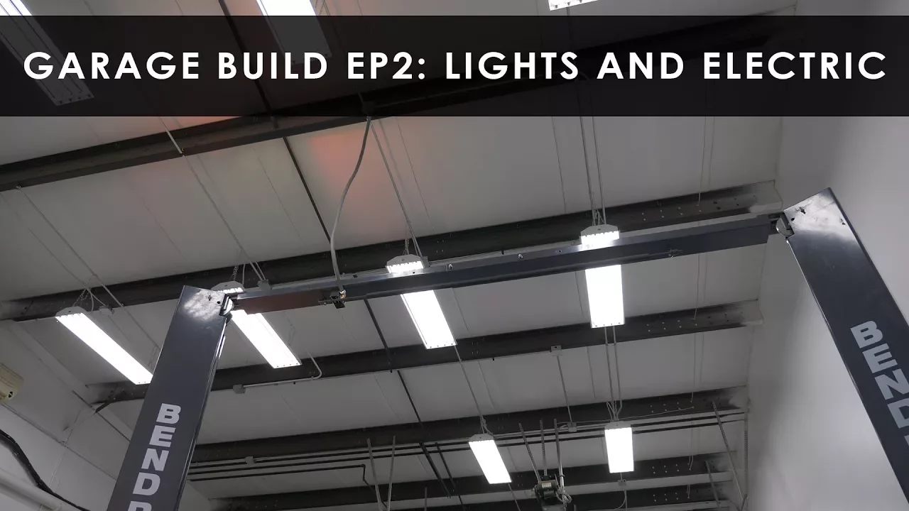 Garage Build | Lighting and Electrical | Part 2