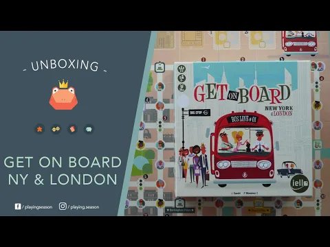 GET ON BOARD: NY & LONDON | Unboxing